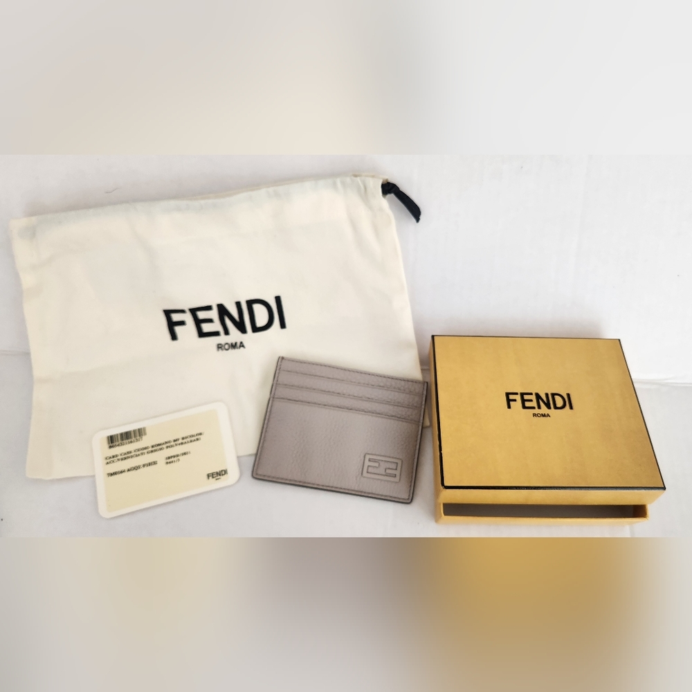 Fendi Multicolored Card Case Full Set